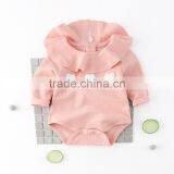 5pcs/lot Girls Long Sleeve Cotton Heart Print Ruffles Rompers Toddler Girl Clothing Kids Girls Romper Baby Jumpsuit thumbnail-2