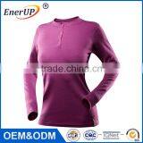 2017 OEM Service Cheap Thermal Merino Wool Breathable Sport Women Long Johns thumbnail-4