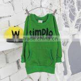 High Quality Metallic Hoodie Children Clothing Blank Hoodies for Baby Girl thumbnail-1
