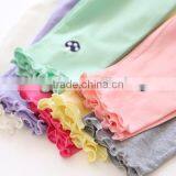 Wholesale Fashion Designer Cotton Spandex Girls Ruffle Pants and Kids Dress thumbnail-2