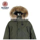 Mens Down Parka for Winters With Fur thumbnail-3