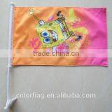 Promotional Polyester Car Flag thumbnail-1