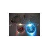 Red, Yellow, Blue, Green, White and Rainbow LED Flashing Necklaces by New Plastic