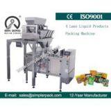 4 Electric Scale Automatic Pre-made Ziplock Bag Packing Machine