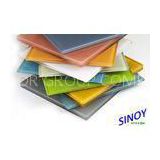 Waterproof Acid-Resistant Colorful Lacquered Glass For Interior Applications , 3mm to 6mm Available