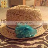 2017 Factory Wholesale Custom Ladies Elegant Hats Straw Hat For Female thumbnail-1