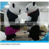3 Meter High 10 Feet Dancing Panda Costume ,lovely Boy and Girl Panda Mascot Costume thumbnail-3