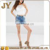 New Summer Highwaisted Shorts Woman Clothing Summer 2016 thumbnail-2