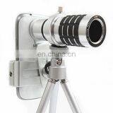 New 12 x Zoom Telescope for IPhone/6/5/4 Samsung Optical Mobile HD Phone Lens Long Focal Camera Universal With Tripod Holder thumbnail-2