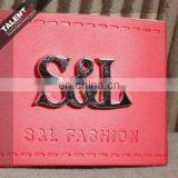 Custom New Design Jeans Leather Patch Labels Tags thumbnail-4