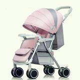 High-view and Detachable Seating Baby Stroller Easy to Foldable Can Set and Lie Twin Stroller thumbnail-1
