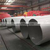 sch10s stainless steel welded large pipe tube 304L