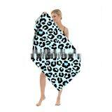 Printed Logo Square Beach Towel Sand Free For Summer Swimming thumbnail-5