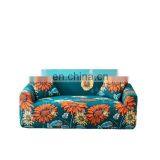 Custom Amazon Hot Selling Wholesale Printed Stretch Sofa Cover High Quality Elastic Slipcover thumbnail-5