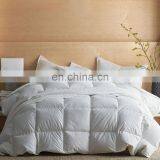 White Warm Duck Feather Fill and Cotton Fabric Super Soft Home Hotel Winter Comforter