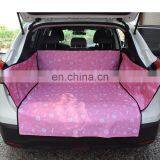 Wholesale Customized Print Bone Pattern Waterproof Dog Car Seat Cover SUV Dog Mat thumbnail-4