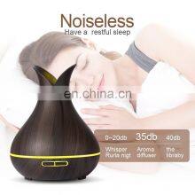 Home Appliance Wooden Grain Aroma Diffuser Mini Humidifier Air Purifier Oil Diffuser Aroma Essential thumbnail-5
