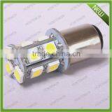 Super White 1157 2057 2357 3496 13 T20 LED Corner Signal Parking Tail Lights Bulbs 13leds 5050smd