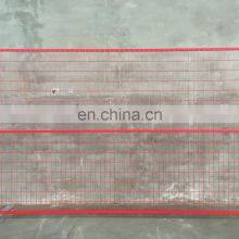 Wholesale 9' X 6' Temporary Portable Fence Panels Low Carbon Steel Iron Metal Heat Treated Pressure Treated Wood Type 6 Feet thumbnail-3