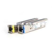 Best Price 1.25G SC 1310nm/1550nm single mode single fiber SFP Transceiver Module WDM SFP 40km