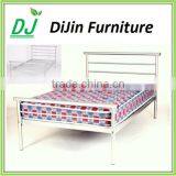 Single Double Metal Tube Bed Frame Very Cheap Home Furniture thumbnail-1