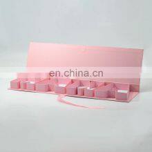 Luxury Pink Mother's Day Packaging Creative Letter Shape Rigid Gift Boxes thumbnail-1