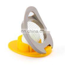 Favourable Price Stainless Steel Handheld Non Electric Cutter Single Egg Slicer Grey thumbnail-3