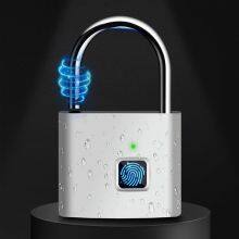 Secukey Fingerprint Padlock IP62 Waterproof Smart Digital Zinc Alloy Fingerprint Lock Keyless Intelligent Door Lock thumbnail-5