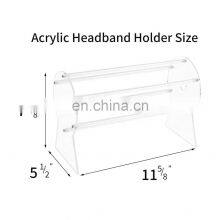 Clear Acrylic Headband Organizer Teen Girl Women Gifts The Perfect Jewelry Organizer Headband Hair Clasp Display Stand thumbnail-5