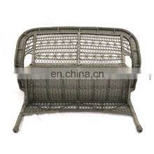 Factory Supply Pe Rattan Wicker Loveseat Patio Garden Furniture For Indoor & Outdoor thumbnail-4