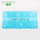 Plastic anti-slip mat PVC durable and comfortable square bath mat