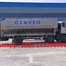 Dongfeng Tianjin 6*2 LHD 10 Wheels 30cbm Bulk Feed Transported Truck for Sale thumbnail-4