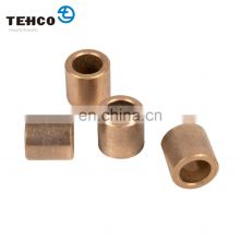 TEHCO SAE841 Bronze Oil Self-lubricated Sintered Bushing Made of Brass Powder Sintered High Temperature for Electric Fan Machine