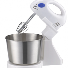 7 Speed Electric Egg Beater High Power Table Top With Barrel Rotating Egg Beater Mixer（Wechat:13510231336） thumbnail-2