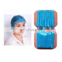 Disposable Food Processing Breathable Nonwoven Cap Wholesale Market Nonwoven Cap Colored Hair Nets thumbnail-5