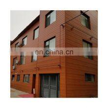 Decorative External Wall Siding Hot Sale Metal Carved Board Wood Grain Pu Sandwich Panel Light P