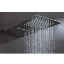 Super Slim Shower Set With Shower Head Three Functions Overhead Shower Rainfall and Waterfall Wall Mounted thumbnail-2