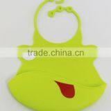 Cute Animal Printed Plain White Baby Bibs Wholesale thumbnail-1