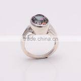 MYSTIC TOPPAZ RING ,925 Sterling Silver Jewelry Wholesale,WHOLESALE SILVER JEWELRY,SILVER EXPORTER,SILVER JEWELRY FROM INDIA thumbnail-3