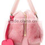 Sweet Pink Handbag Brand Name Fashion Handbag thumbnail-2