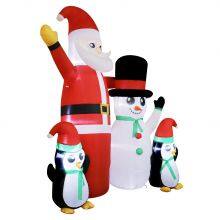Christmas Decoration With Inflatable Santa Claus – Perfect for Xmas Decor thumbnail-3