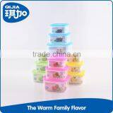 Wholesale Preservation Box Colorful Made Clear Food Grade PP Material Square Shape Transparent Crisper thumbnail-2