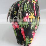 2016 New Design Ladies Flower Shoulder Bags With Double Zipper Closure thumbnail-2