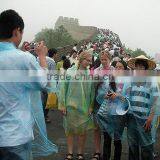 Emergency Lightweight With Hood Plastic Outdoor Rain Poncho thumbnail-1