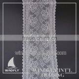 Color Customized Polyester And Nylon Bridal French Lace Trim