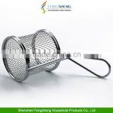 Mini Chrome Chip Fryer Serving Food Presentation Basket by Kitchen Stars thumbnail-6