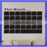 This Month Blackboard Call Of Duty Black Ops Removable Vinyl Wall Art Sticker DIY 3D House Decoration Decal Quote Decorative