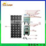 China Cheapest Wholesale Price of Off-grid 130W Solar Panel Home Lighting System thumbnail-2