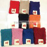 Silver Sequin Loop Lady Knitted Acrylic Scarf thumbnail-1