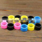 Deboss/emboss/screen Printing Silicone Bands Oem Logo Little Finger Rings thumbnail-3